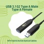 USB 3.1 G2 Type A Male –  Type A Female